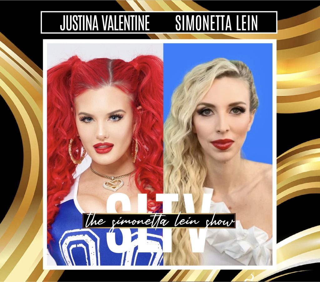 Justina Valentine Guests on The Simonetta Lein Show On SLTV