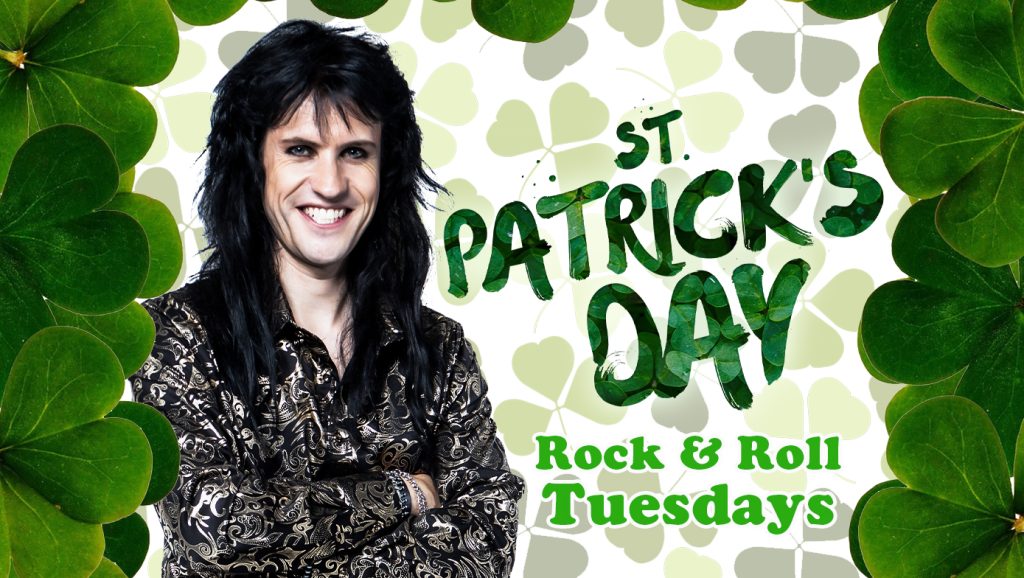 Rocky Kramer’s Rock & Roll Tuesdays Presents “St. Patrick’s Day” On March 14th, 2023, 7 PM PT on Twitch