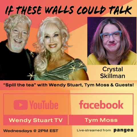 Crystal Skillman Guests On “If These Walls Could Talk” With Hosts Wendy Stuart and Tym Moss Wednesday, June 25th, 2025 Crystal Skillman Guests On “If These Walls Could Talk” With Hosts Wendy Stuart and Tym Moss Wednesday, June 25th, 2025